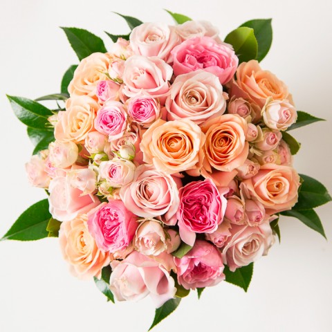 Sweet Flower Discover Our Pastel Roses Bouquet